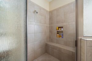 walk in curbless shower